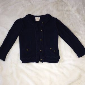 Tommy Girl Blue Cardigan Size Medium